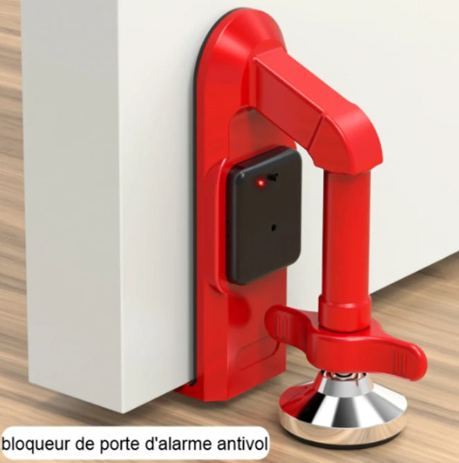 Butée de port avec alarme antivol